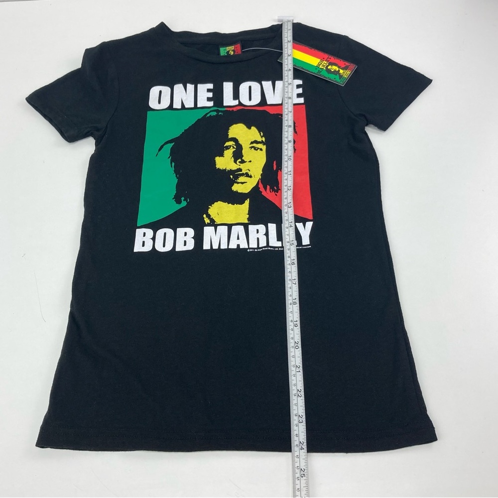 NWT Official Bob Marley One Love Rasta T-Shirt Jamaica Collection Womens S - Picture 12 of 17